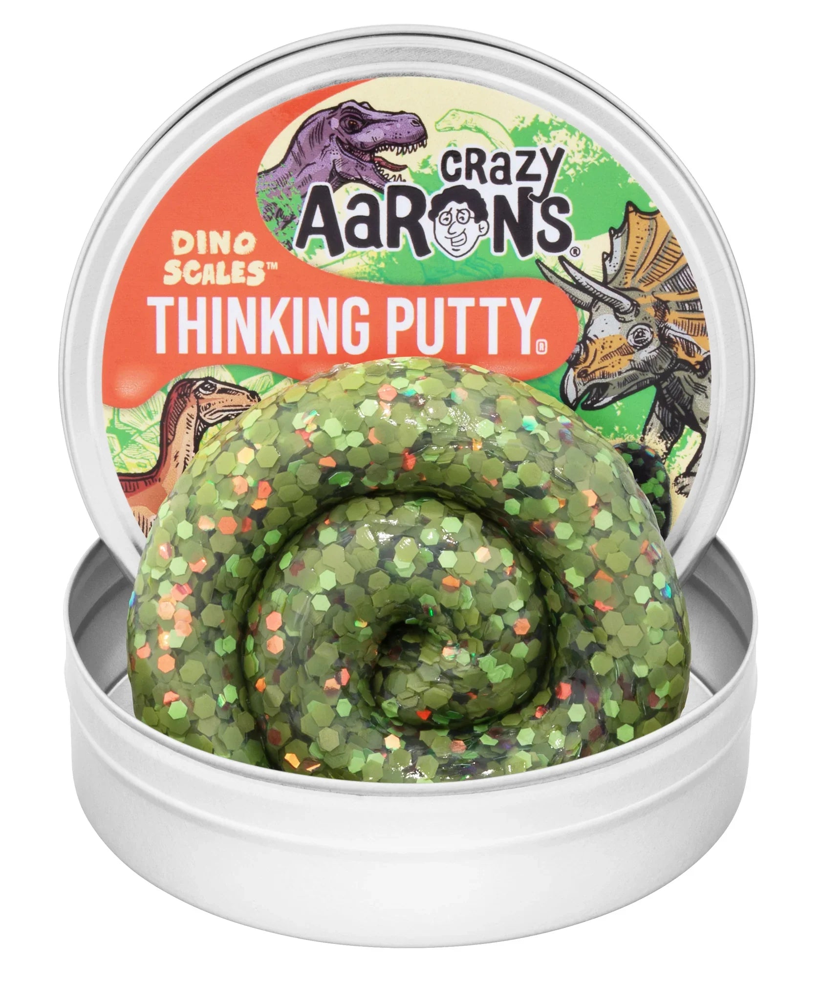 Crazy Aarons Thinking Putty - Dino Scales