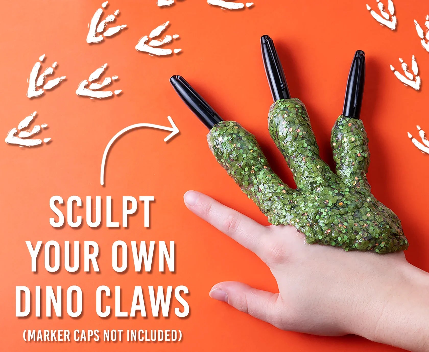 Crazy Aarons Thinking Putty - Dino Scales