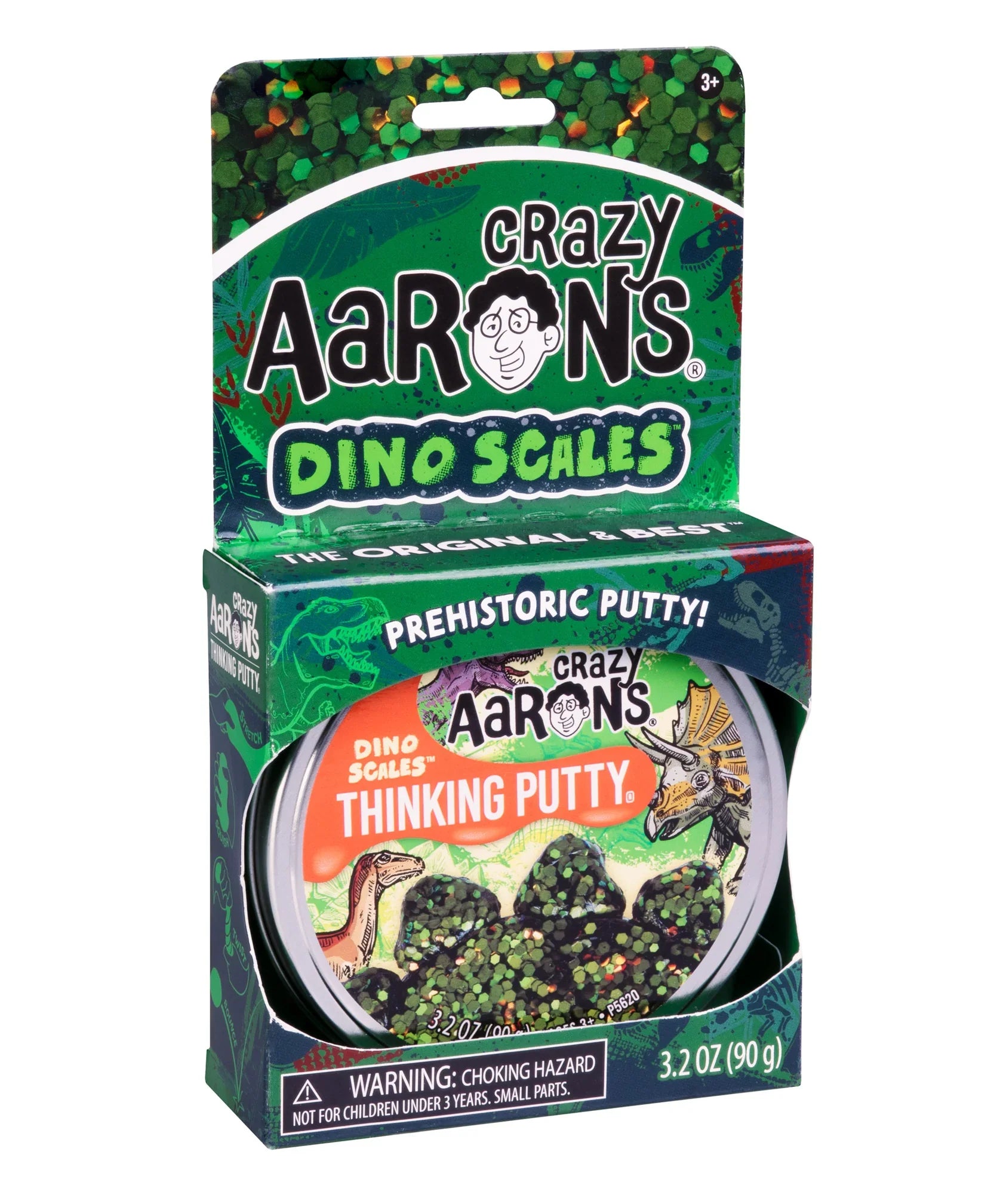 Crazy Aarons Thinking Putty - Dino Scales
