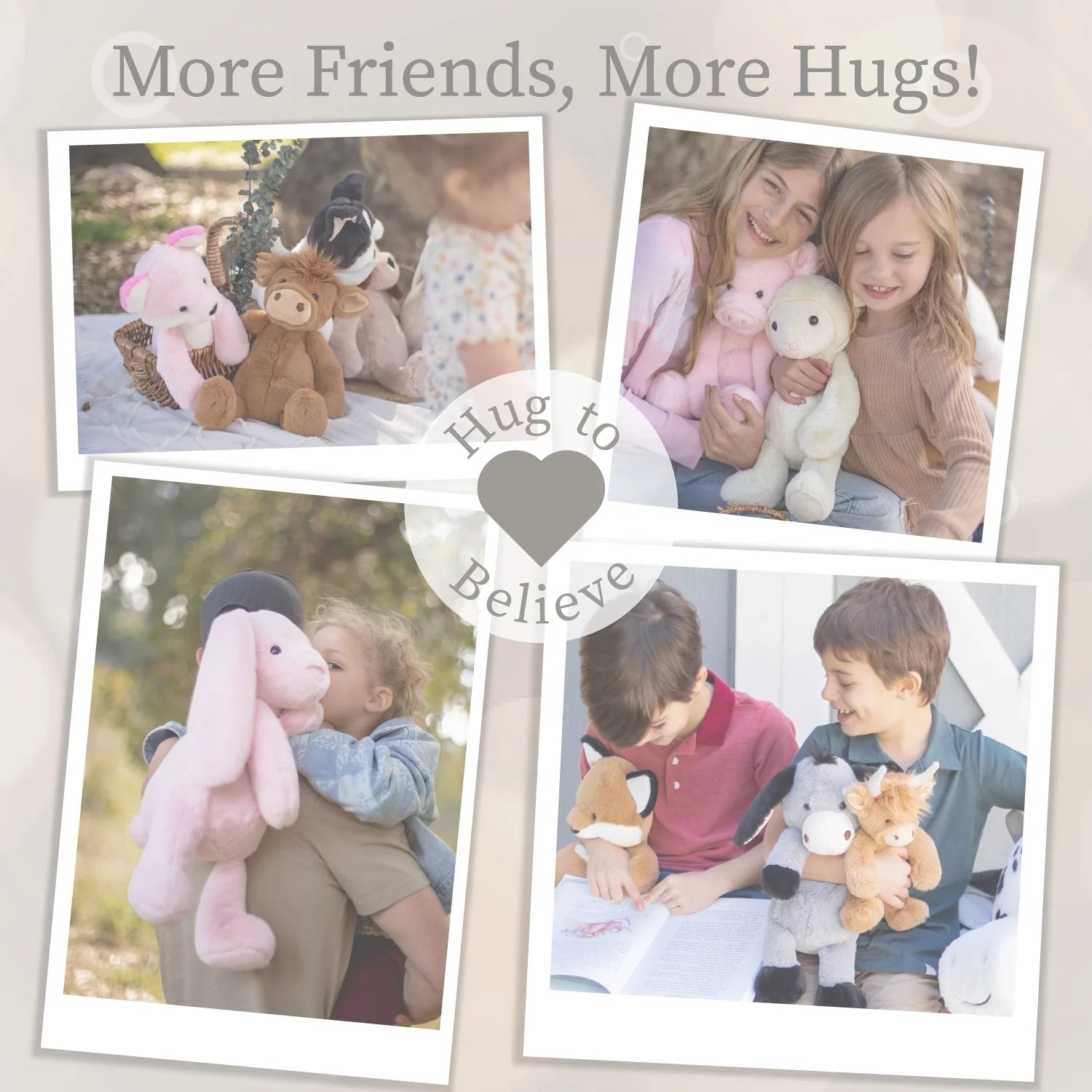 Beverly Hills Teddy Bear Company World's Softest Lushee 16 Inch - Brady Tan Bear