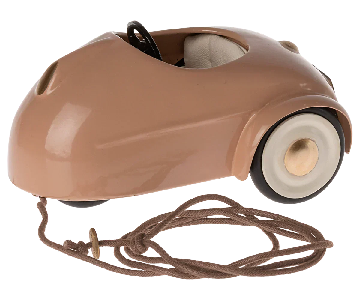 Maileg Car, Mouse - Dark Powder