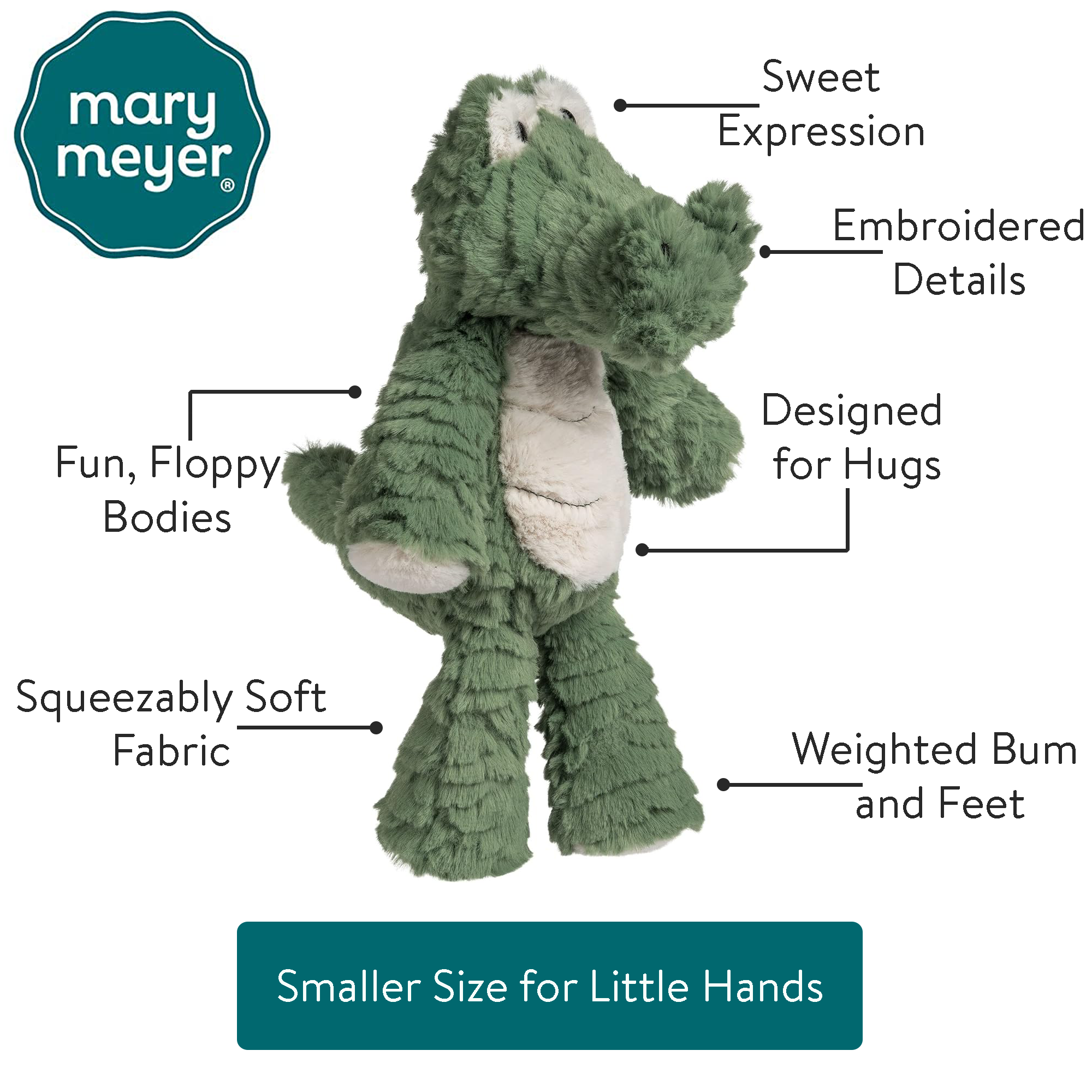 Mary Meyer Marshmallow Junior Gator