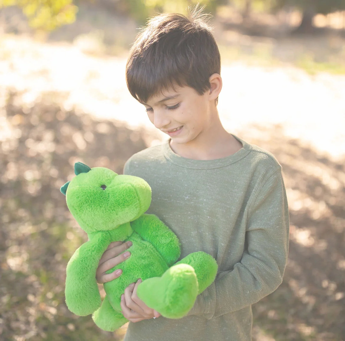 Beverly Hills Teddy Bear Company World's Softest Lushee 16 inch - Dana Dino