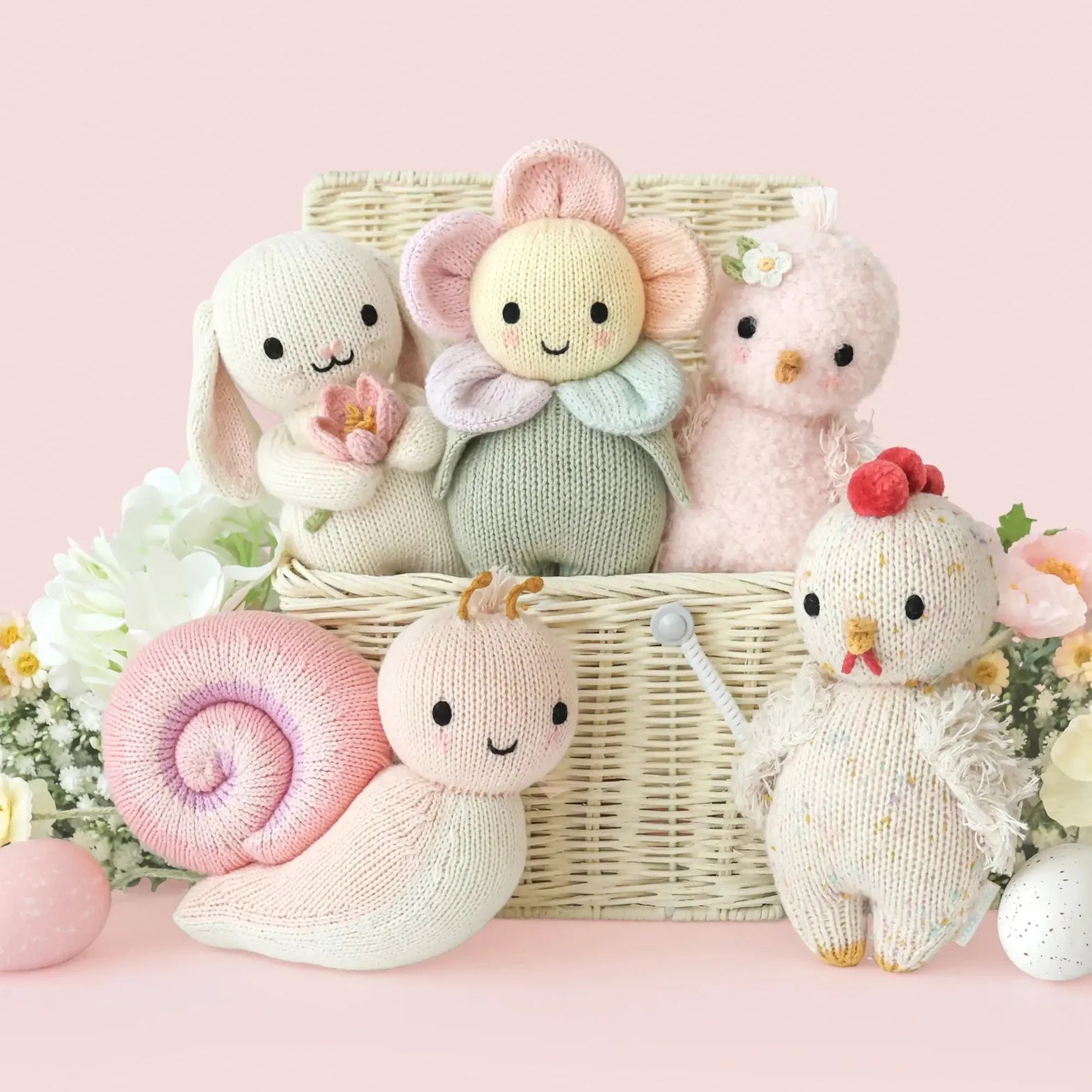 Cuddle and Kind Peony Baby Snail