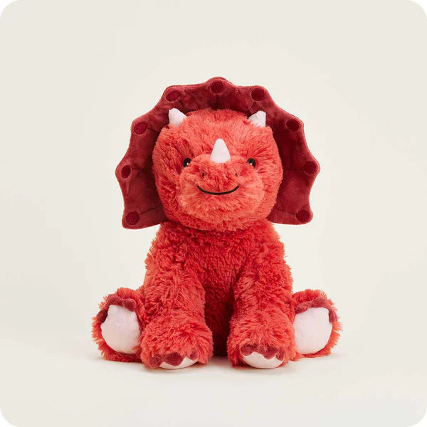 Warmies Red Triceratops