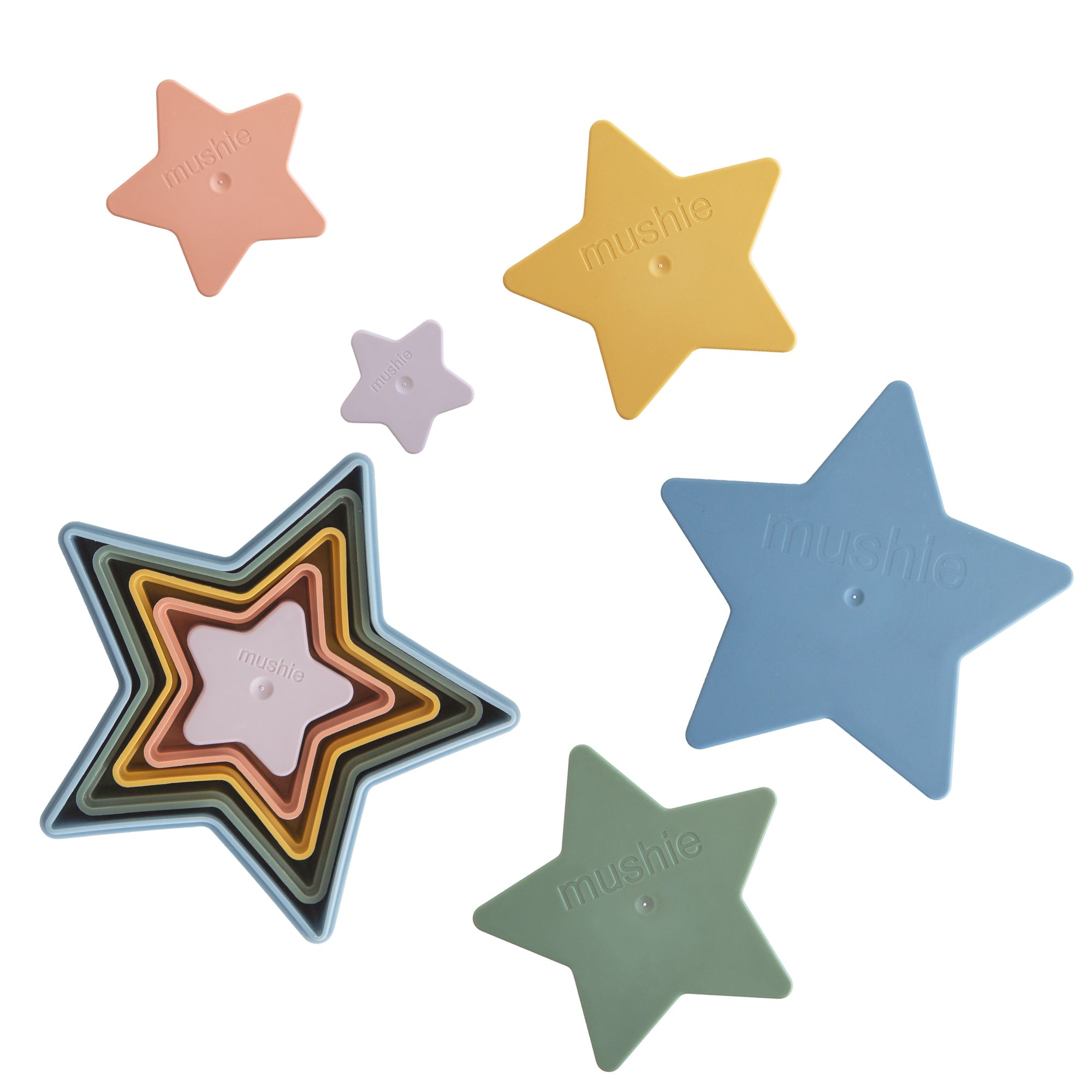 Mushie Nesting Toy - Stars