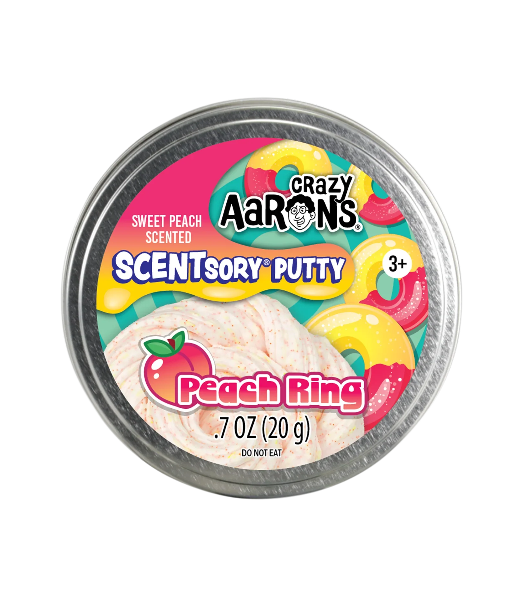 Crazy Aarons Scentsory Putty - Peach Ring