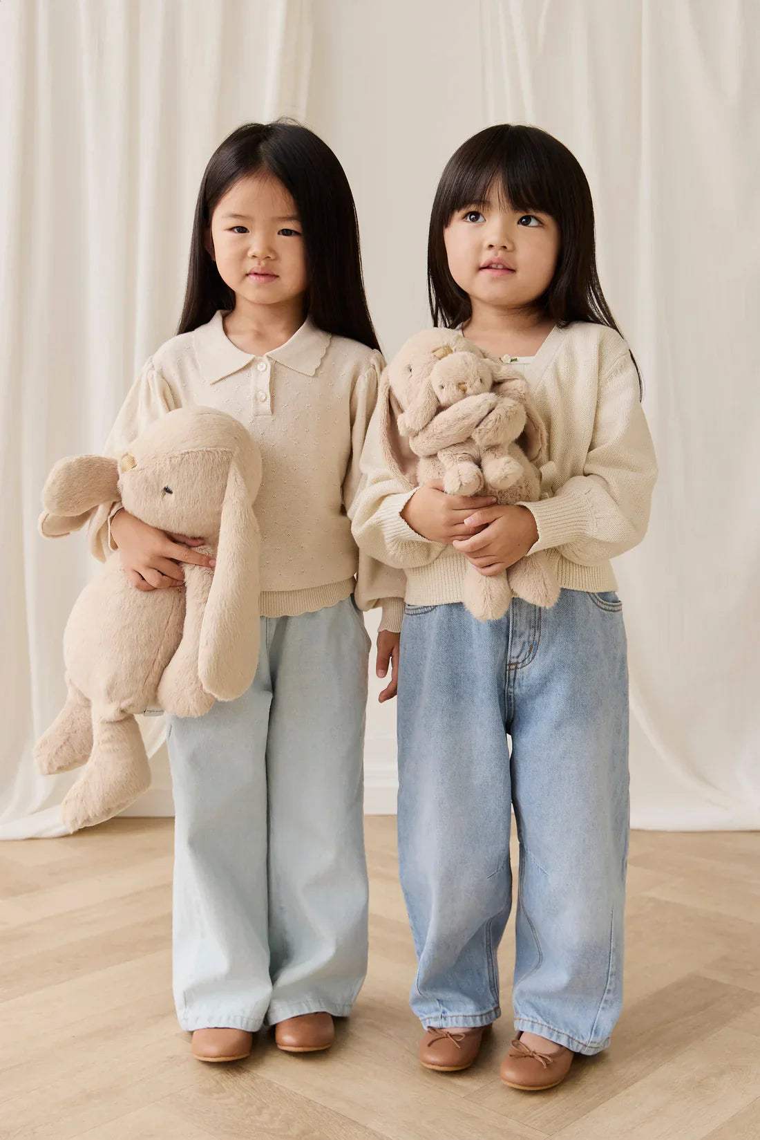 Jamie Kay Snuggle Bunnies - Frankie The Hugging Bunny - Caramel