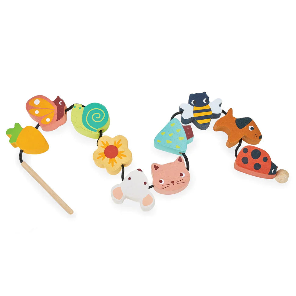 Mentari Toys Garden Threading Beads