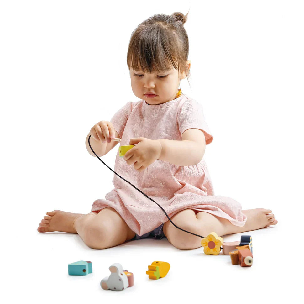 Mentari Toys Garden Threading Beads