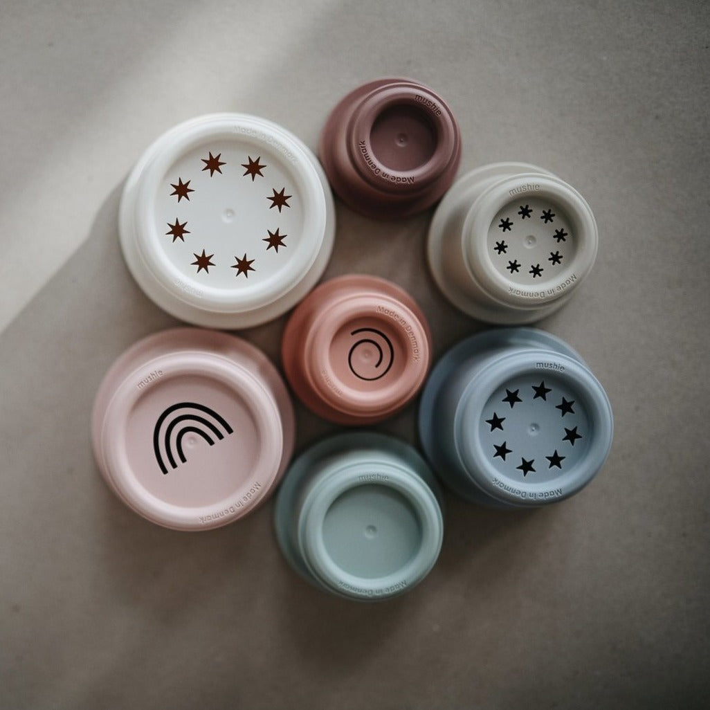 Mushie Stacking Cups