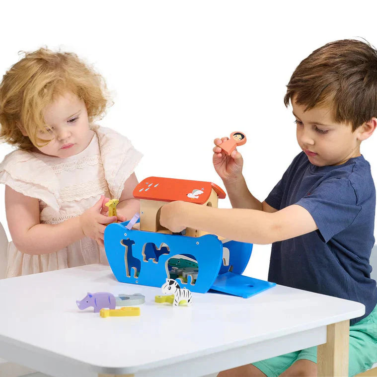 Mentari Toys Shape Sorting Animal Ark