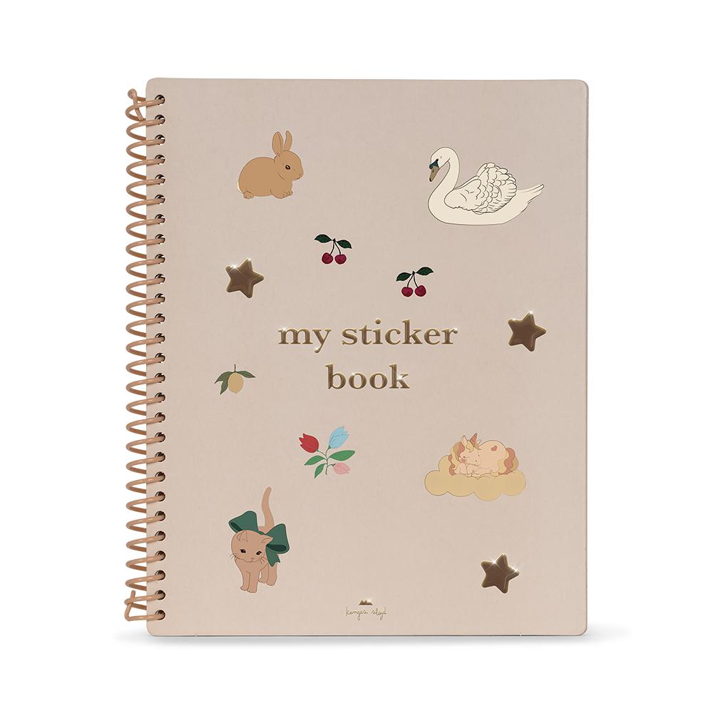 Konges Slojd My Sticker Book Pink
